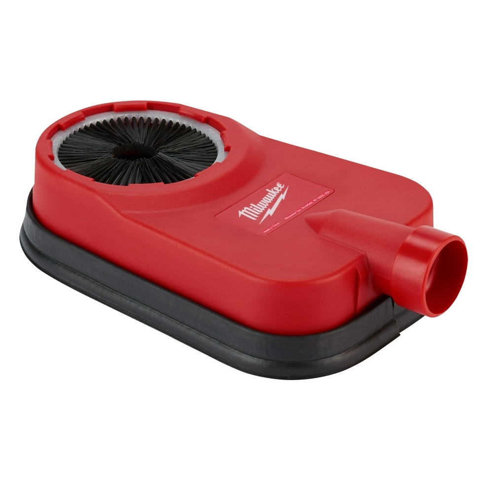 5317-DE Standard Dust Extraction Attachment, For Use With SDS Max Rotary Hammers, 4-1/2 in W Blade, 4-39/64 x 2 in Shank, Polymer, Red