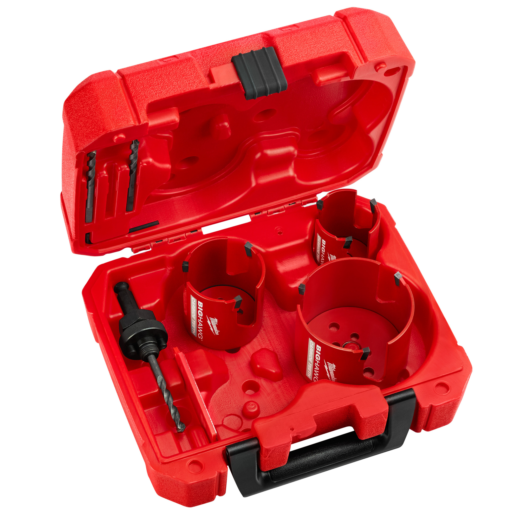 49-56-9280 Big Hawg Hole Saw Kit, 7 Pieces, Carbide