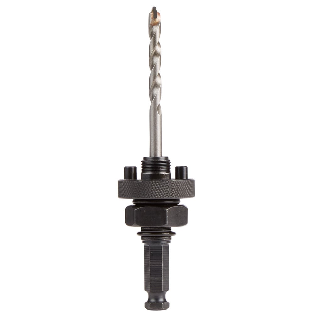 49-56-9305 Big Hawg Hole Saw Arbor, 7/16 in Arbor, 7/16 in Pilot Drill, Steel