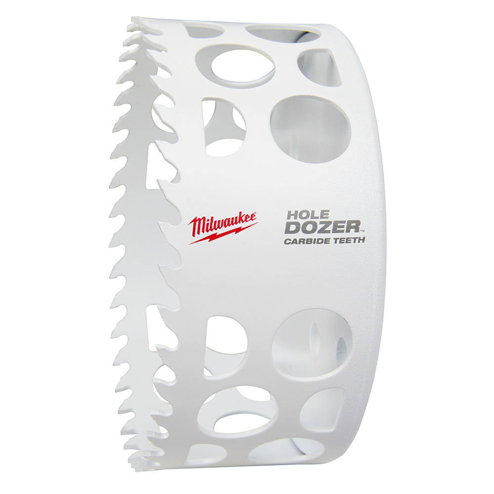 49-56-0744 Hole Dozer Hole Saw, 4-1/4 in Dia, 1.62 in D Cutting, Carbide Cutting Edge, 5/8-18 Arbor