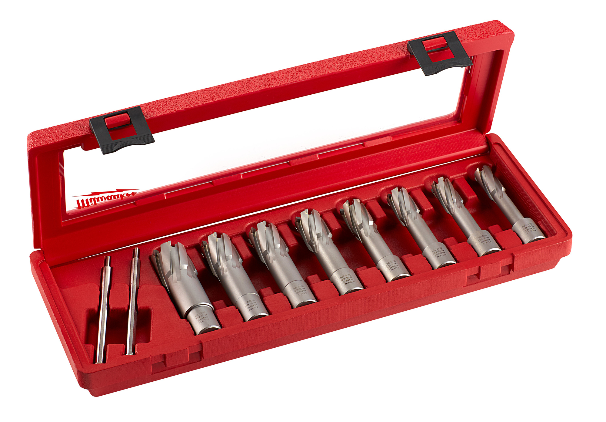 49-22-8440 8-Piece Annular Cutter Kit, 2 in D Cutting, 8 Pieces, For Use With 49-59-0014 and 49-59-0016 Retractable Pilot Pin