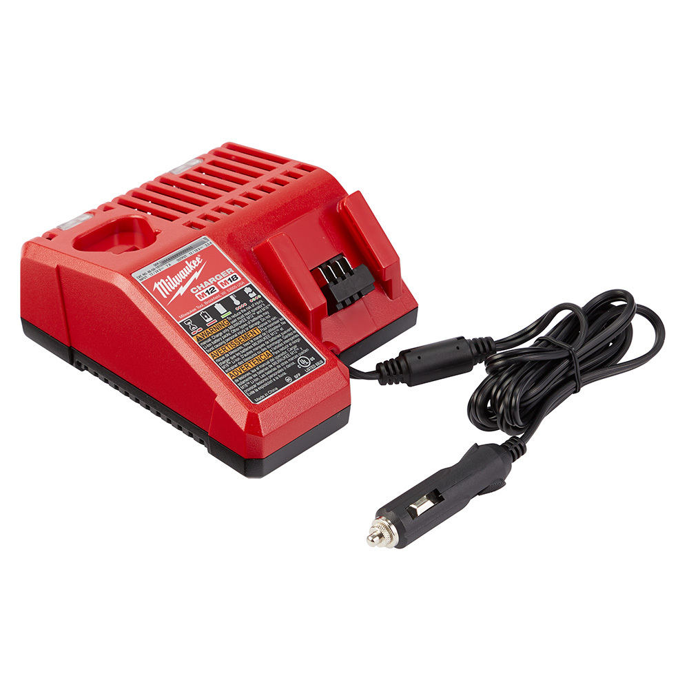 48-59-1810 M18 Bare Tool Vehicle Charger, For Use With M12 and M18 Battery, Li-Ion Battery, Li-Ion Battery