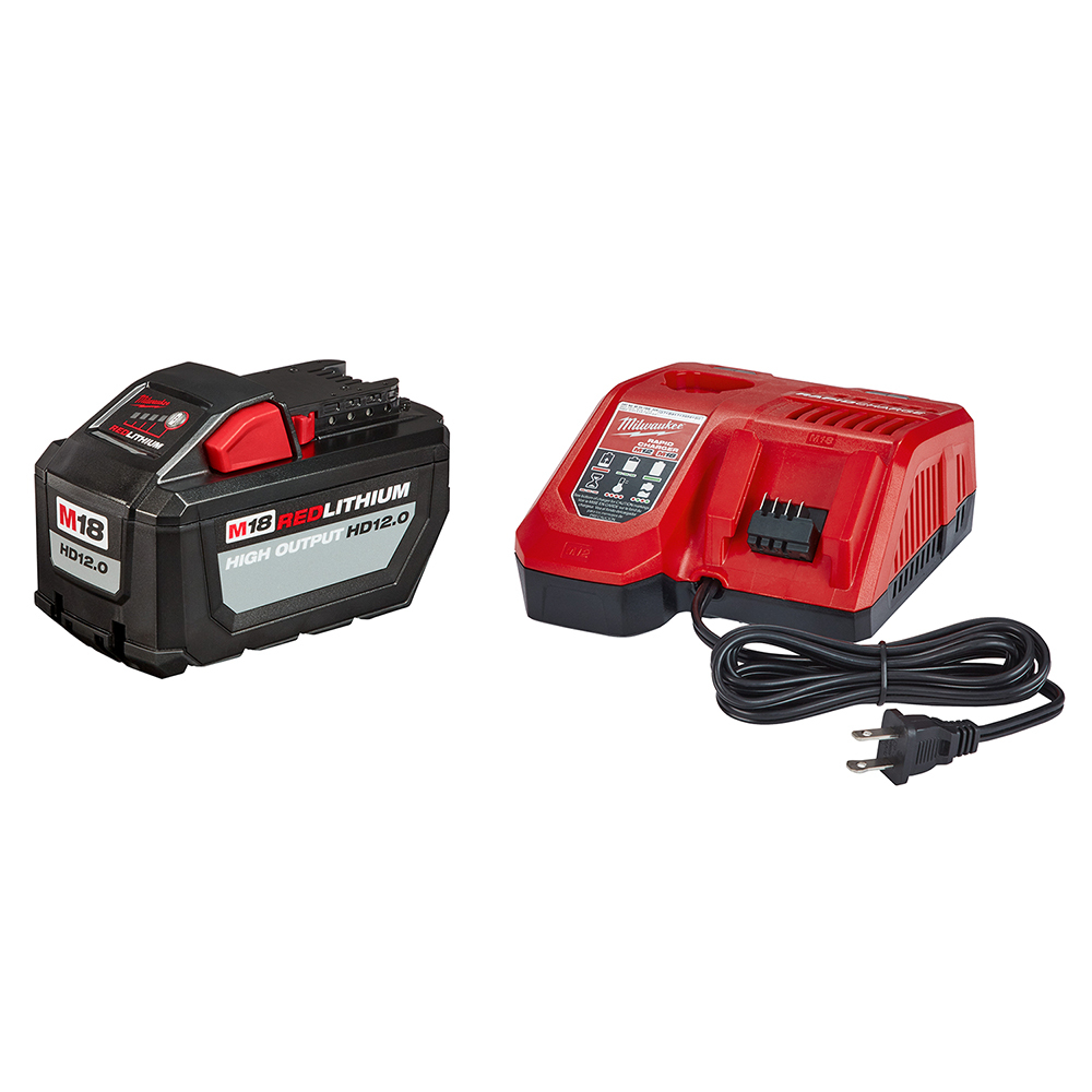 48-59-1200 M18 RedLithium Starter Kit, 12 Ah, 18 V DC Charge