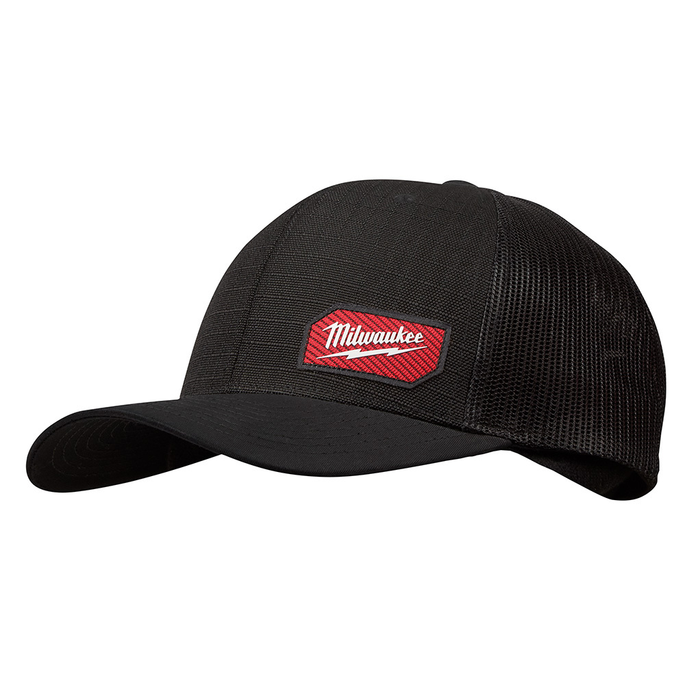 505B Insulated Trucker Hat, One-Size, Black, Cotton/Nylon/Polyester