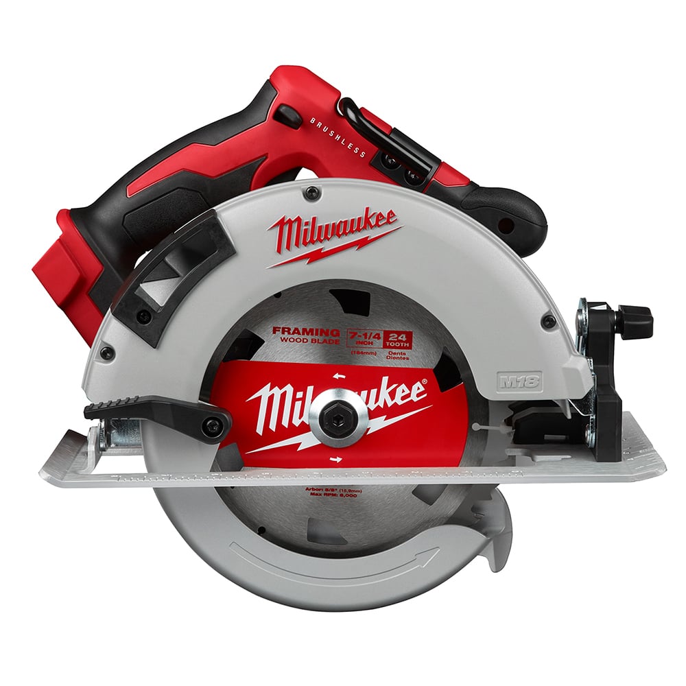 2631-20 M18 Fuel Brushless Circular Saw, 7-1/4 in Dia Blade, 5/8 in Arbor/Shank, 18 V DC, 2-1/2 in, 1-7/8 in D Cutting, Li-Ion Battery