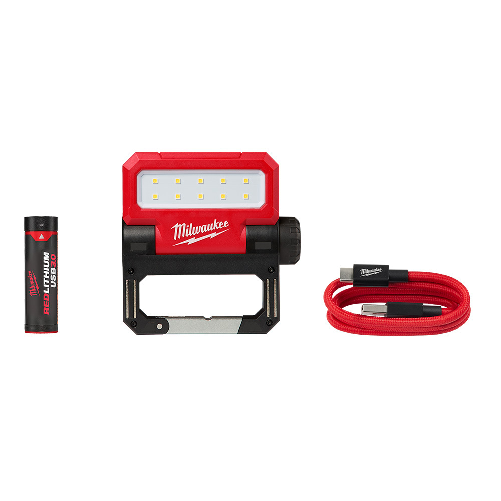 2114-21 Rover USB Rechargeable Pivoting Flood Light, LED Lamp