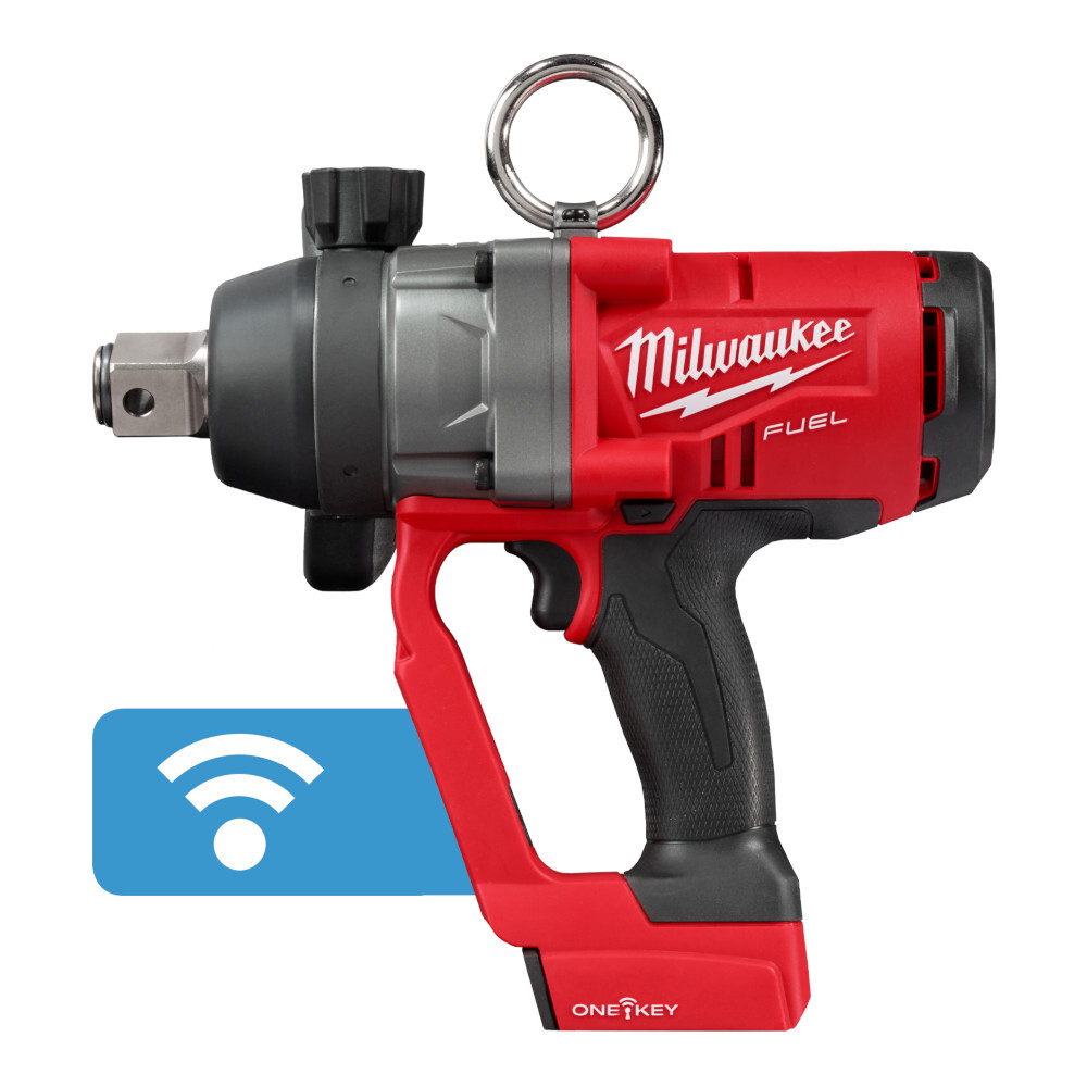 2867-20 M18 Fuel High Torque Cordless Impact Wrench With One-Key Technology, 1 in Square Drive, 1800 ft-lb Torque, 18 V DC