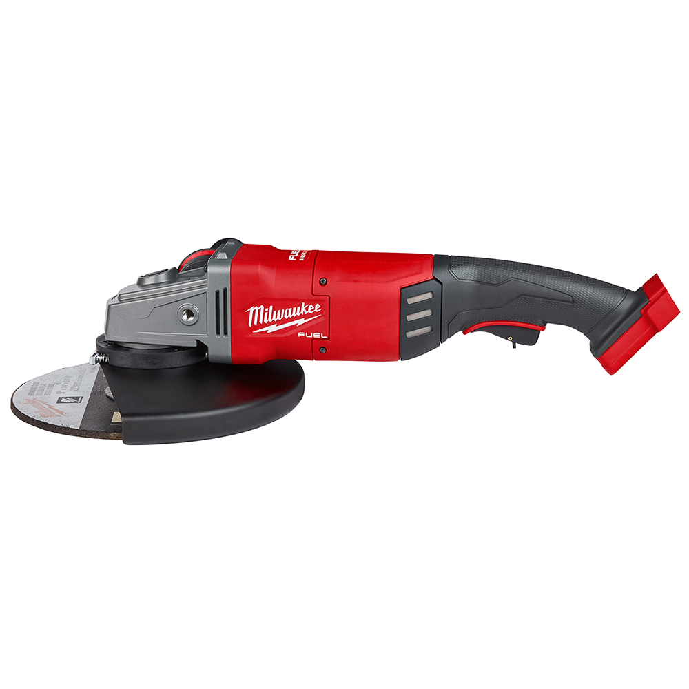 2785-20 M18 Fuel Large Cordless Angle Grinder, 7 in, 9 in Dia Wheel, 5/8 in Arbor/Shank, 18 V, Li-Ion Battery, Trigger Switch
