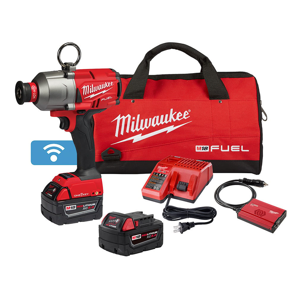 2865-22 M18 Fuel Hex Utility High Torque Cordless Impact Wrench With One-Key Kit, 7/16 in Hex Drive, 750 ft-lb Torque, 18 V DC