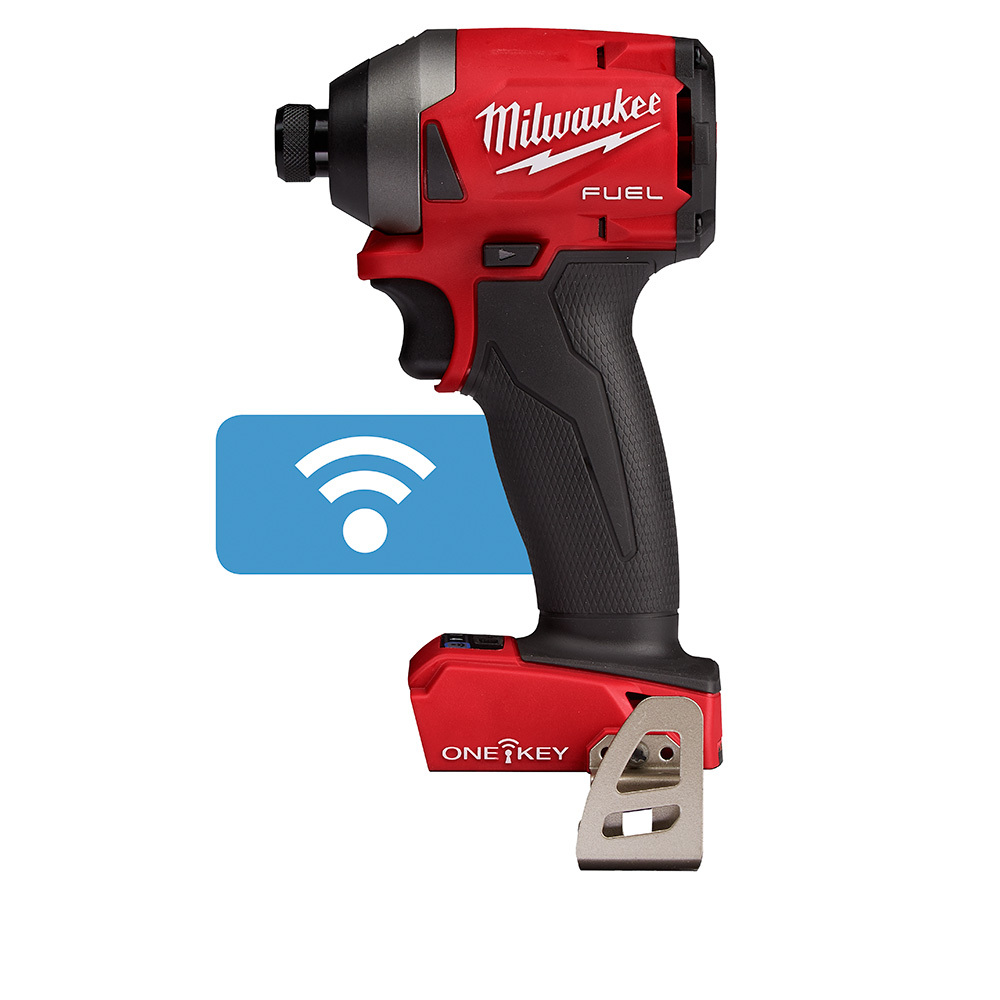 2857-20 M18 Fuel Cordless Impact Driver, 1/4 in Hex Drive, 4300 bpm, 2000 in-lb Torque, 18 V, 4.59 in OAL