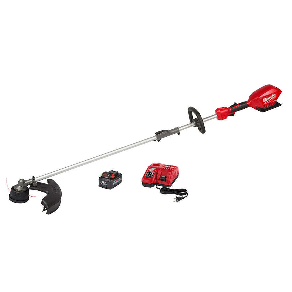 2825-21ST M18 Fuel Brushless Cordless String Trimmer Kit, 14 to 16 in W Cutting, 60 in L Straight Shaft, 0.08/0.095 in Dia Line, Bump System Line Advance