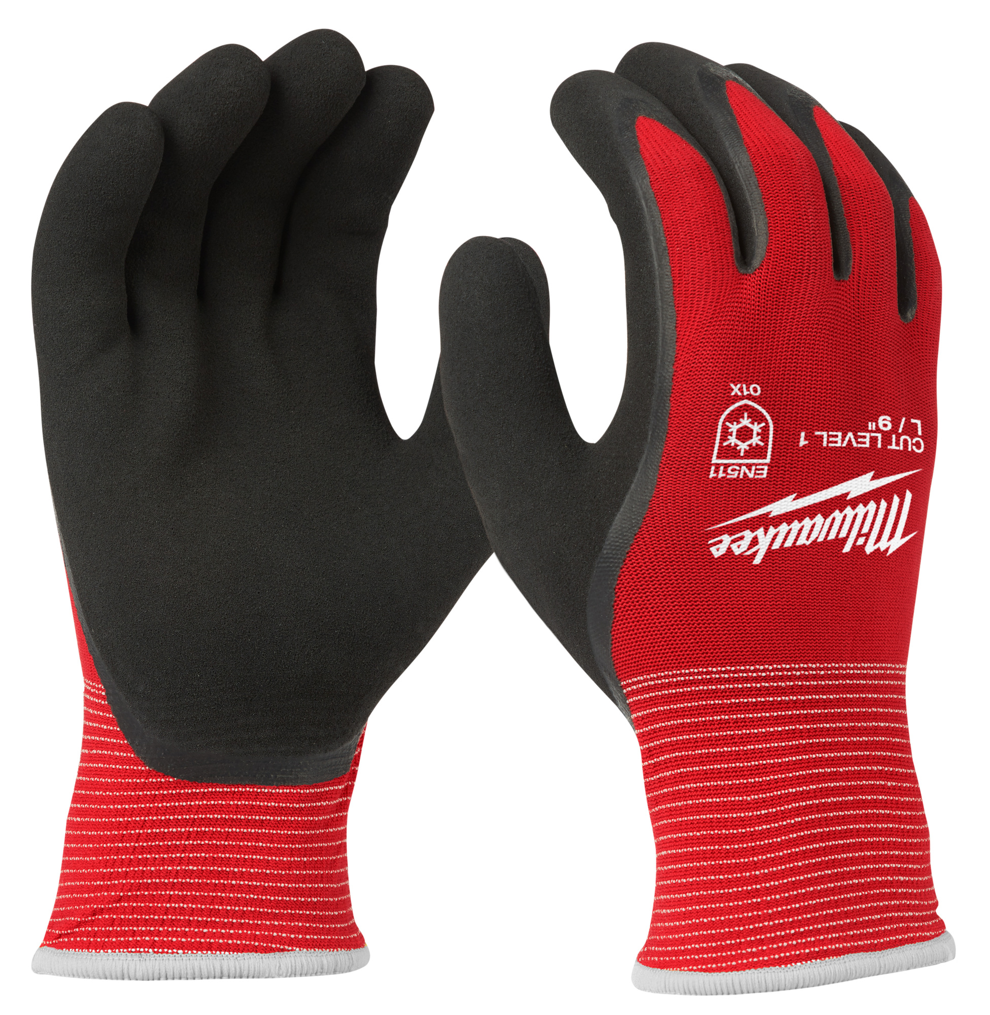 48-22-8913B Insulating Work Gloves, XL, High Dexterity Nylon, Resists: Water, ANSI Cut-Resistance Level: 1