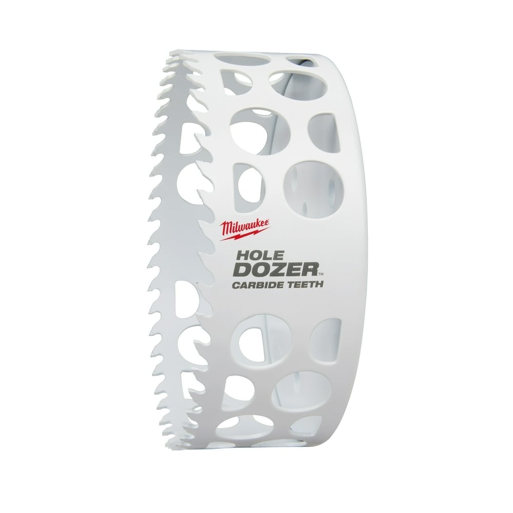 49-56-0748 Hole Dozer Hole Saw, 5 in Dia, 1.62 in D Cutting, Carbide Cutting Edge