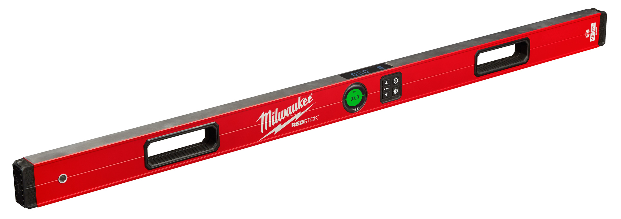 MLDIG48 Redstick Digital Box Beam Level, 48 in L, Aluminum, 0 deg, 90/0.03 deg, 1 to 89/0.1 deg Accuracy