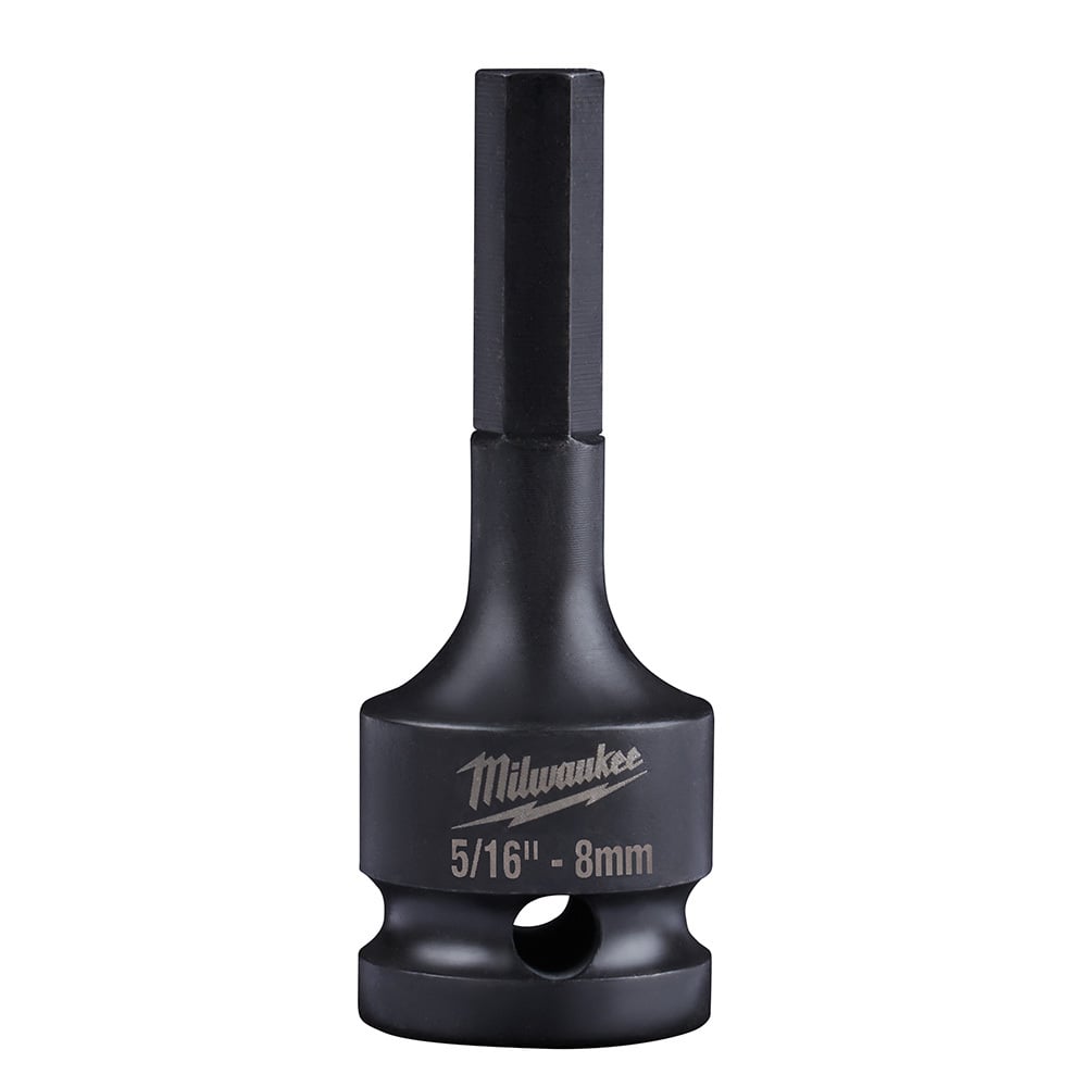 49-66-5141 Shockwave Linemans Hex Bit Socket, 5/16 in Square Drive, 1/2 in