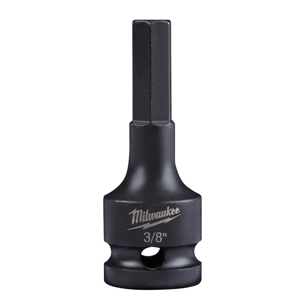 49-66-5142 Shockwave Linemans Hex Bit Socket, 3/8 in Square Drive, 1/2 in