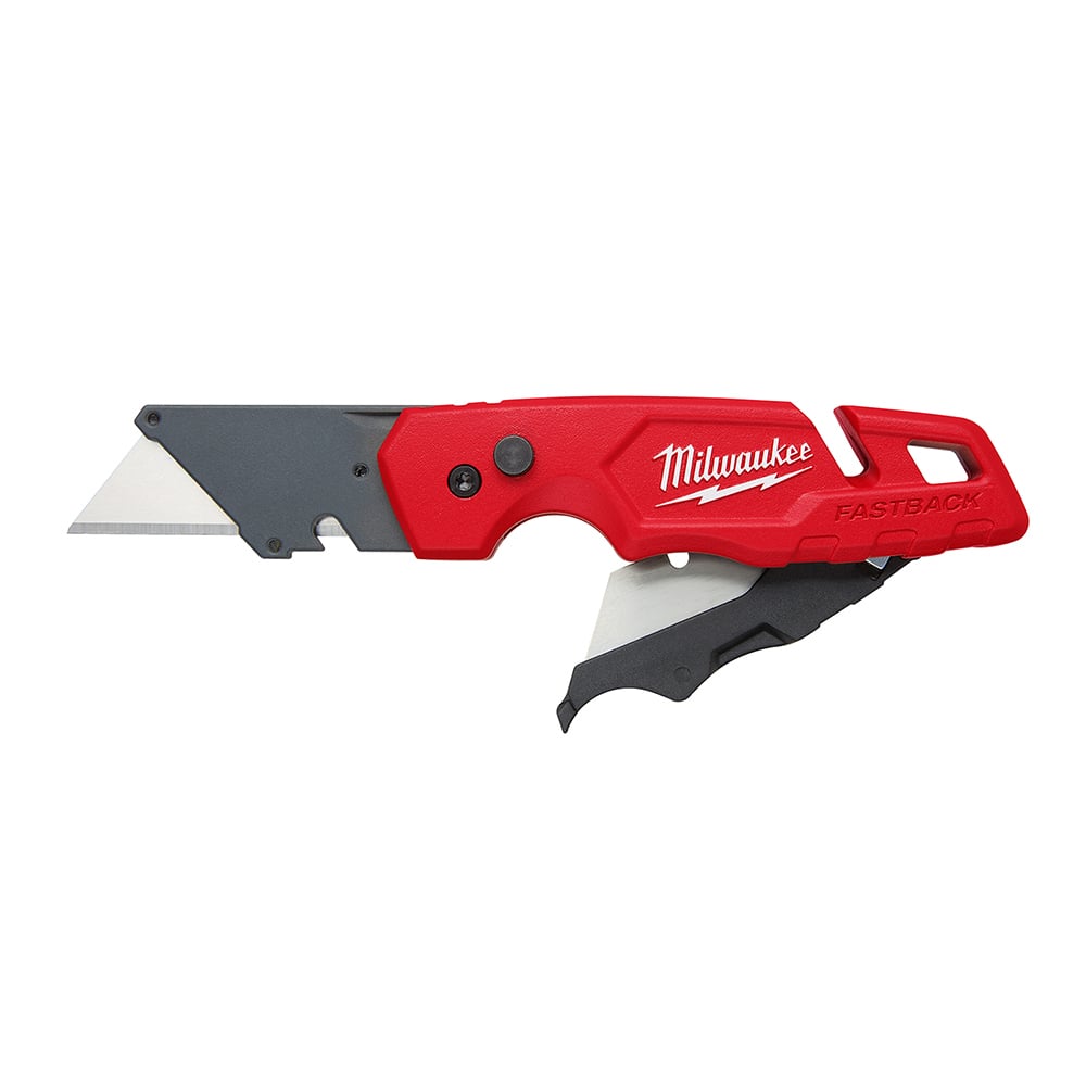 48-22-1502 Fastback Folding Utility Knife With Blade Storage, Steel Blade, 1 Blades Included, 6.87 in OAL