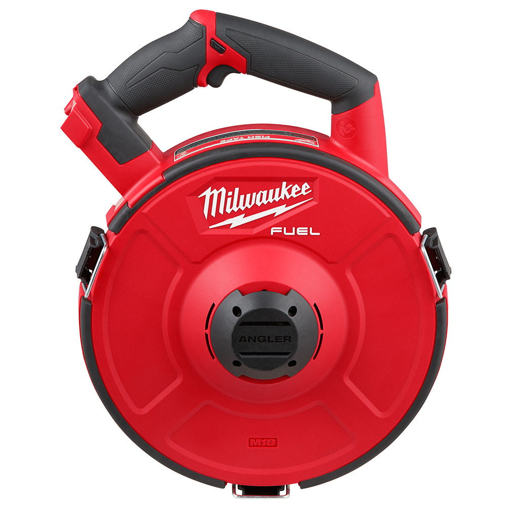 2873-20 M18 Fuel Angler Auto-Run Cordless Powered Base Pulling Fish Tape, 200 ft L Tape, Steel Tape