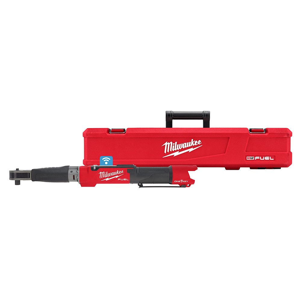 2466-20 M12 Fuel Cordless Digital Torque Wrench With One-Key Technology, 1/2 in Drive, 12.5 to 150 ft-lb Torque, 12 V, M12 REDLITHIUM CP2.0 Lithium-Ion Battery, 23-1/2 in OAL