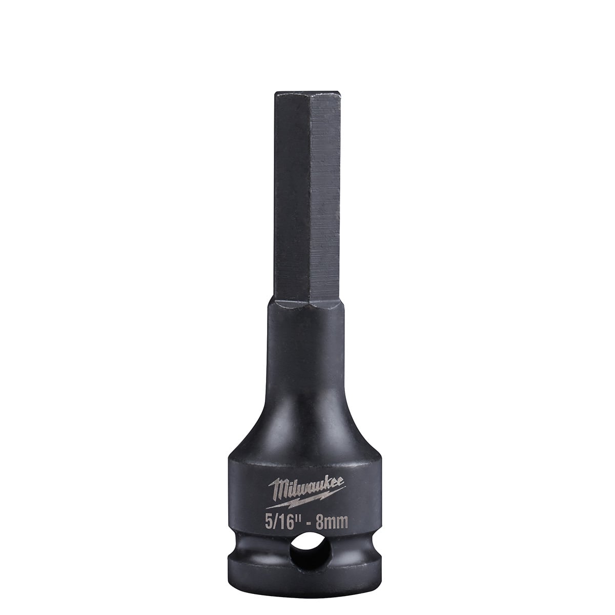 49-66-5151 Shockwave Linemans Hex Bit Socket, 5/16 in Square Drive, 3/8 in