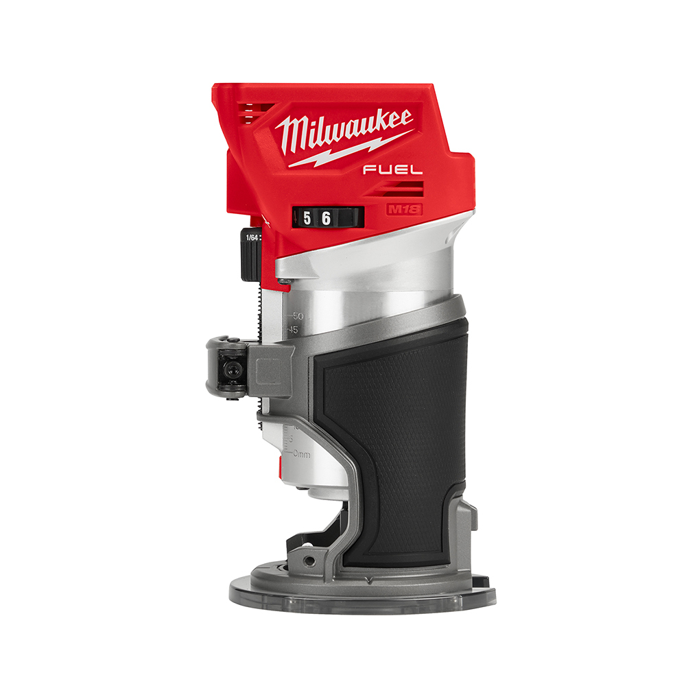 2723-20 Cordless Compact Router, 10000 to 31000 rpm, 12 V, Lithium-Ion Battery, Round Base, For Use On Plunge Base and Offset Base Attachments