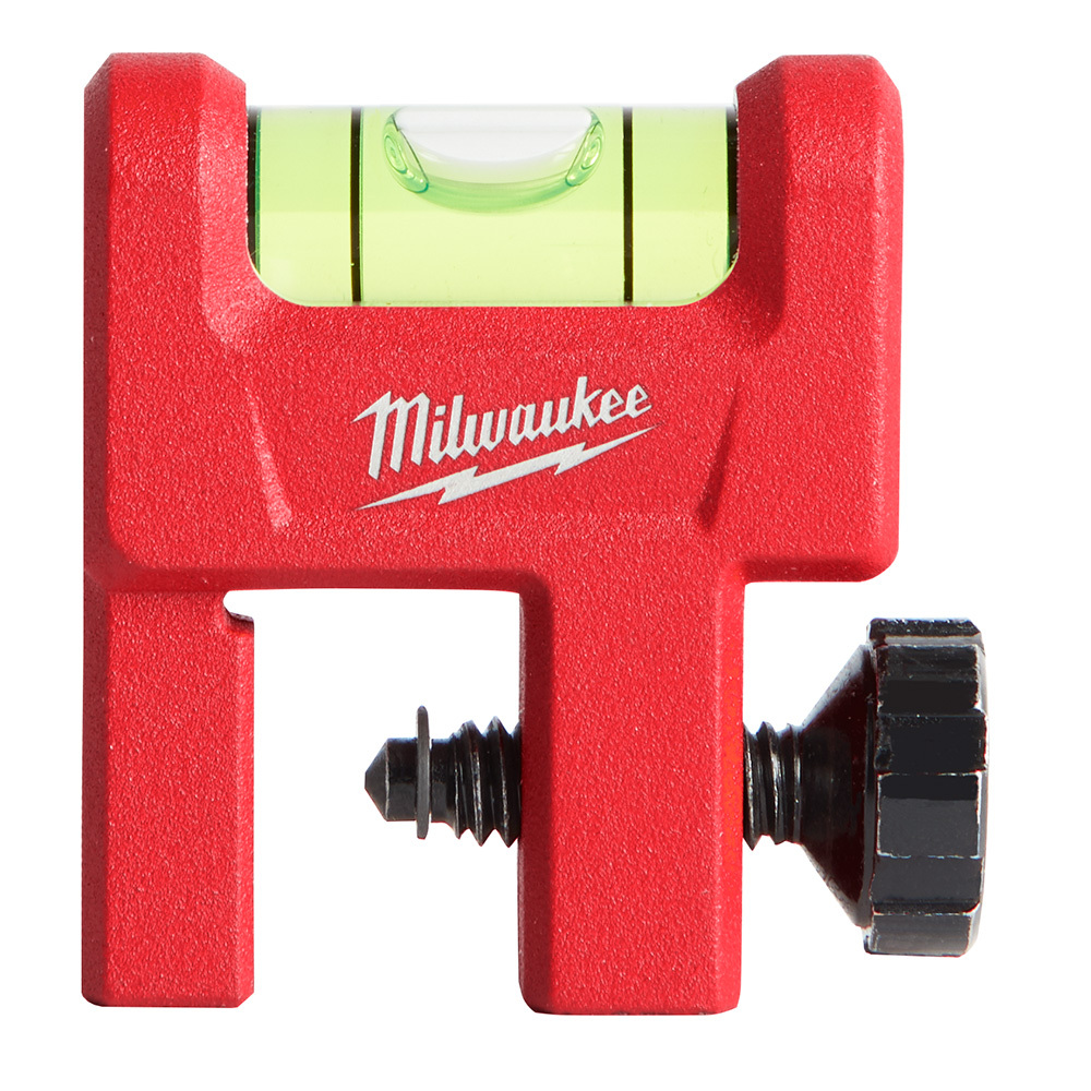 48-22-5001 Compact Pipe Lock Level, 1-1/2 in L x 1/2 in W, 270 deg Vial Position, Aluminum