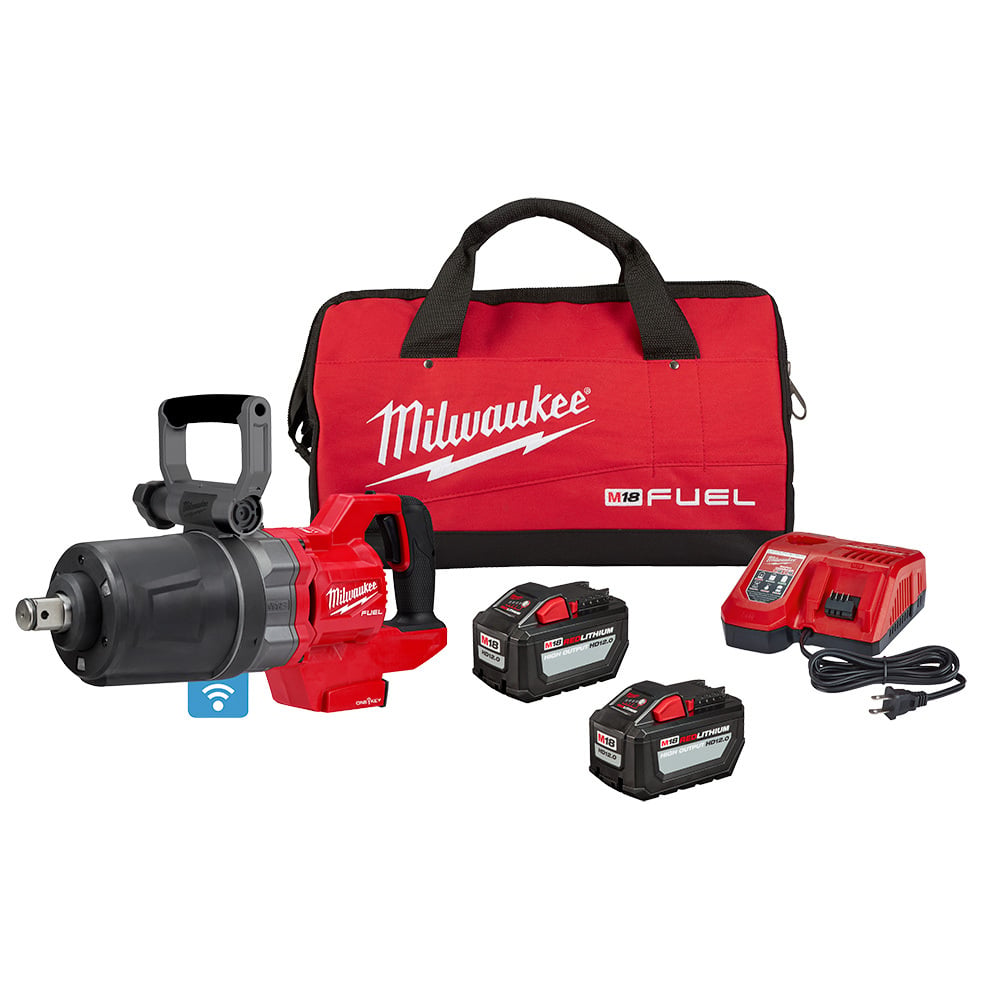 2868-22HD M18 Fuel High Torque Impact Wrench With One-Key Kit, 1 in
