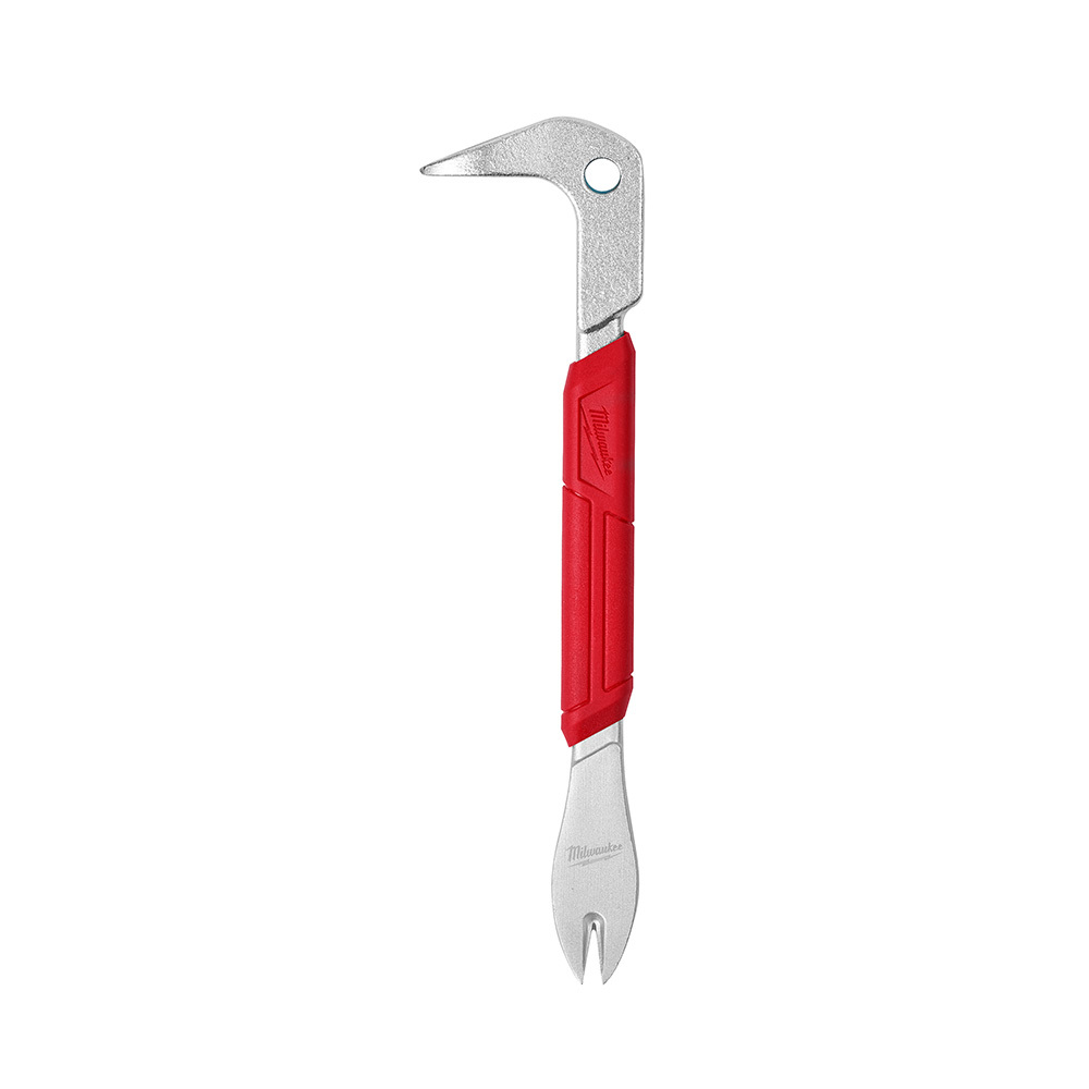 48-22-9031 Smoothpull Nail Puller, Beveled Tip, 10 in OAL, Forged Steel