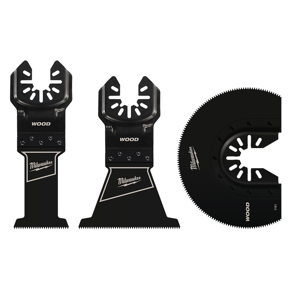 49-10-9004 OPEN-LOK End Cut Blade Set, For Use With Oscillating Multi-Tool, High Carbon Steel