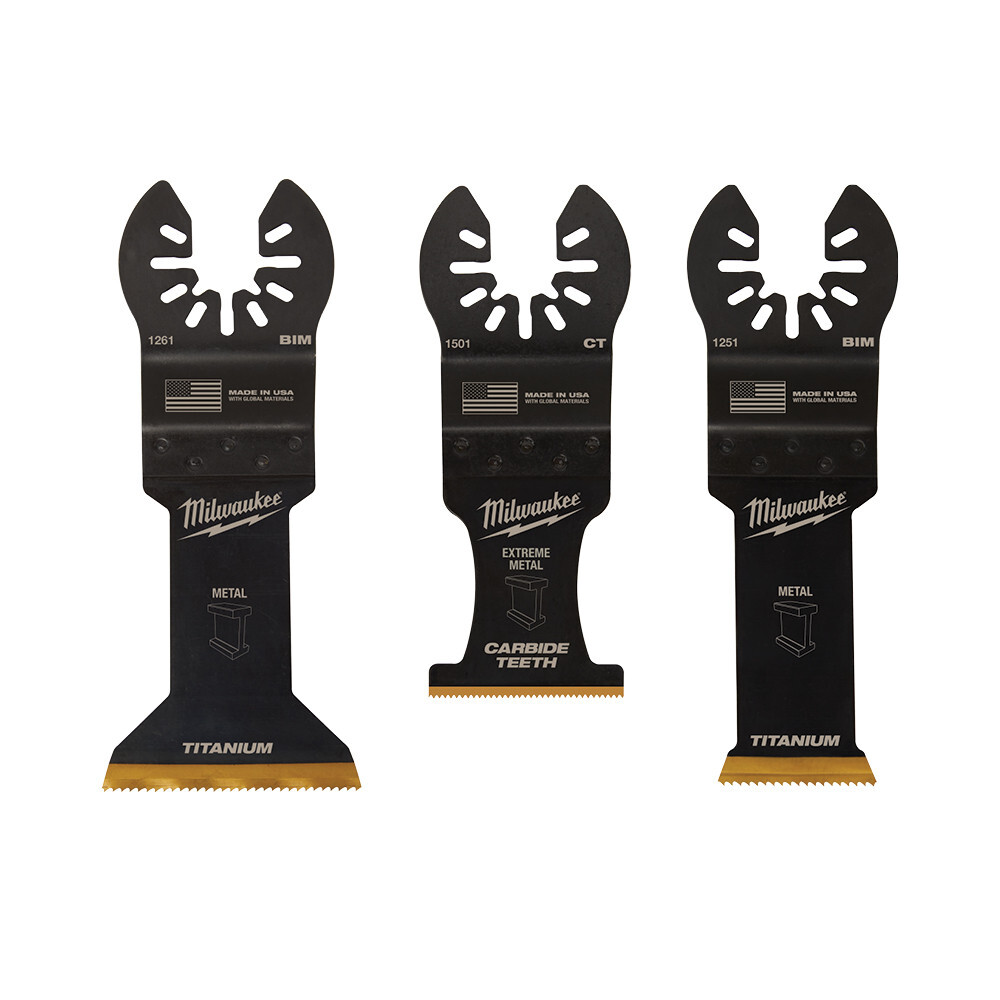 49-10-9006 OPEN-LOK End Cut Bi-Metal Blade Set, For Use With Oscillating Multi-Tool