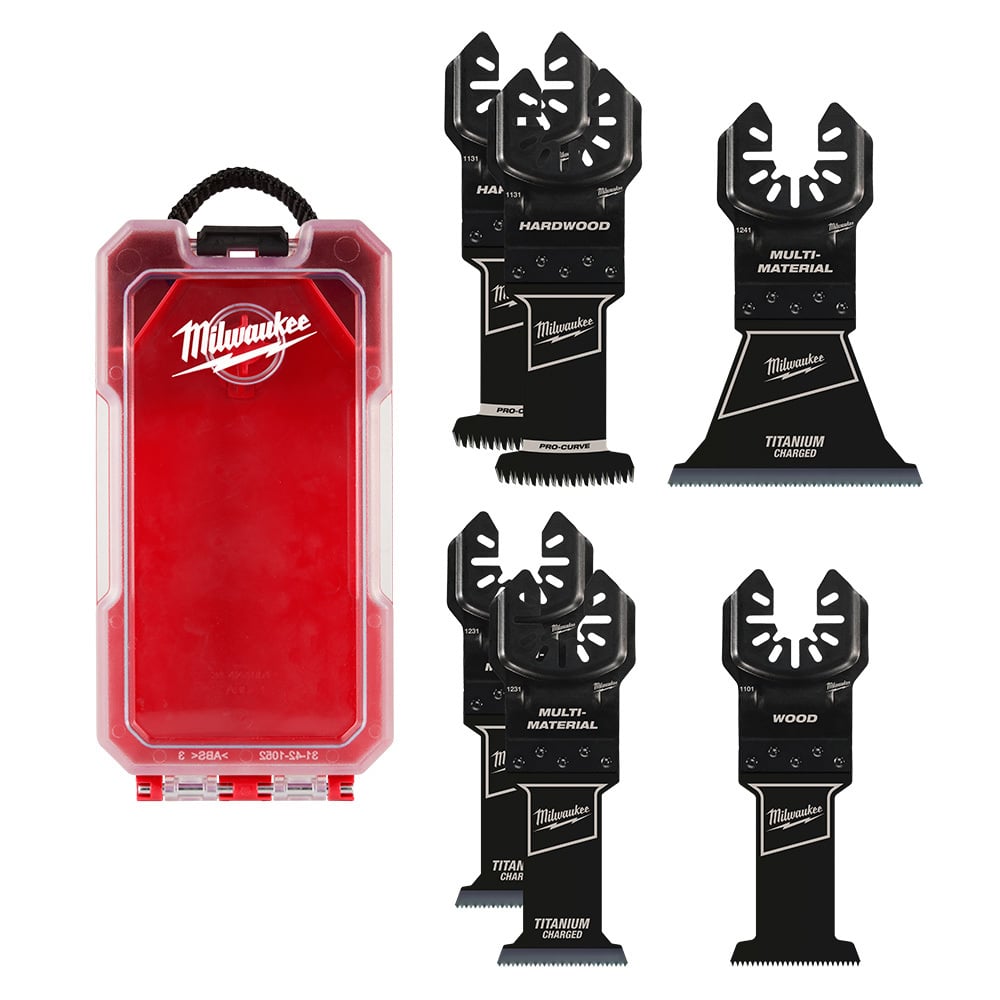 49-10-9112 OPEN-LOK End Cut Bi-Metal Blade Set, For Use With Oscillating Multi-Tool