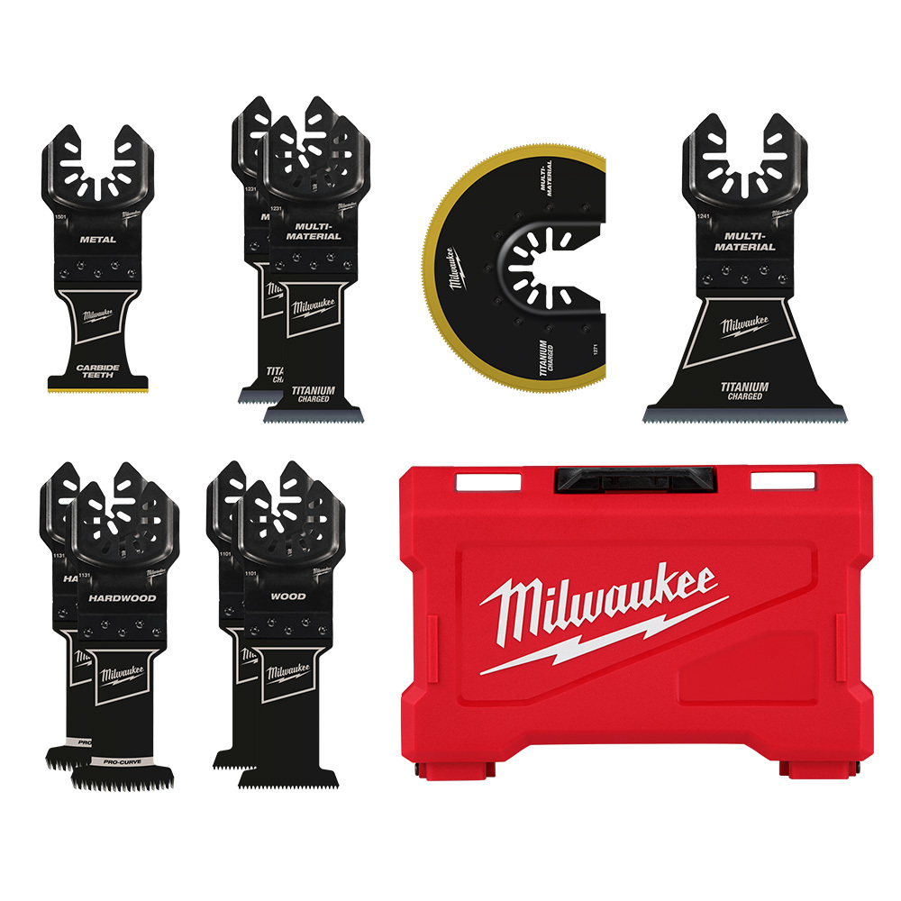 49-10-9113 OPEN-LOK Multiple Design Bi-Metal Blade Set, For Use With Oscillating Multi-Tool