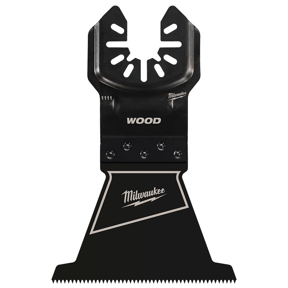49-25-1111 OPEN-LOK 1-Piece Blade, For Use With Oscillating Multi-Tool, 2-1/2 in Cutting Width, 2 in Max Plunge Cut Depth, 48 Teeth, 18 Teeth per Inch, High Carbon Steel