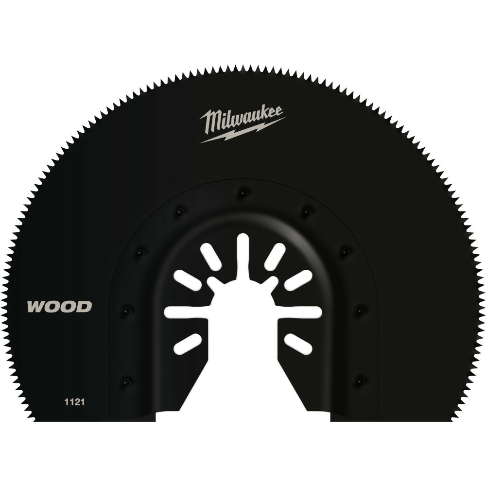 49-25-1121 OPEN-LOK 1-Piece Blade, For Use With Oscillating Multi-Tool, 3-1/2 in Cutting Width, 2 in Max Plunge Cut Depth, 230 Teeth, 18 Teeth per Inch, High Carbon Steel
