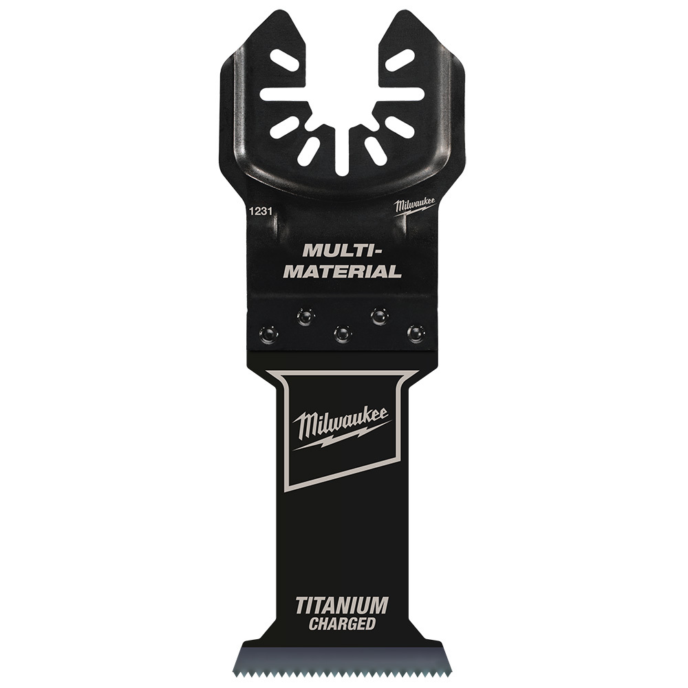 49-25-1231 OPEN-LOK 1-Piece Blade, For Use With Oscillating Multi-Tool, 1-3/8 in Cutting Width, 1-5/8 in Max Plunge Cut Depth, 26 Teeth, 18 Teeth per Inch, Steel