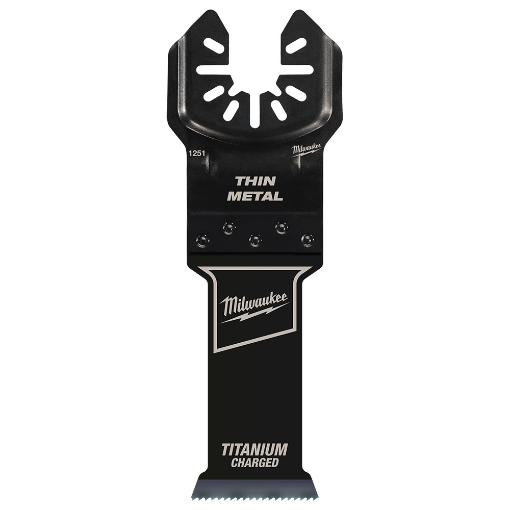 49-25-1253 OPEN-LOK 3-Piece End Cut Bi-Metal Blade Set, For Use With Oscillating Multi-Tool, 1-1/8 in