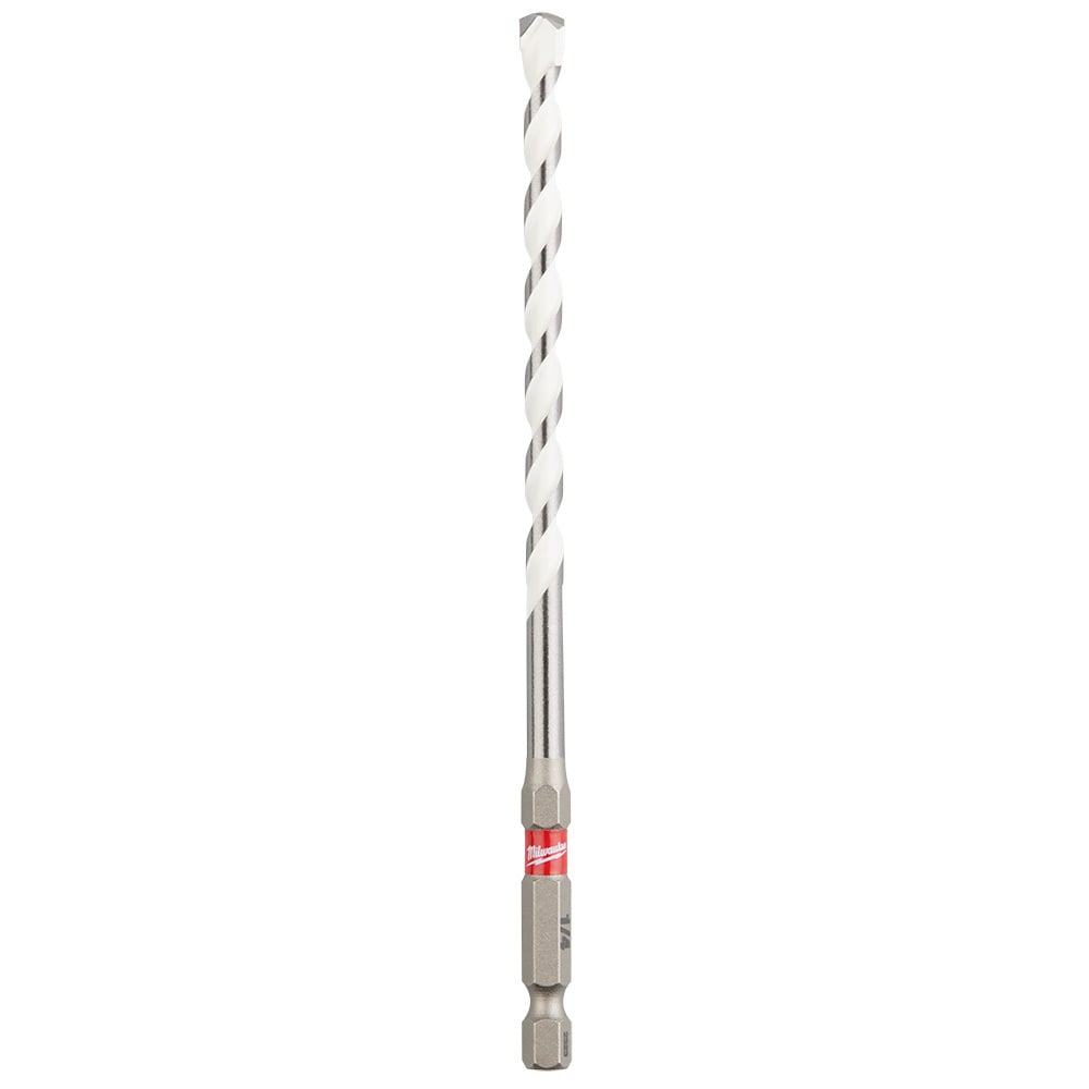 48-20-8886 SHOCKWAVE General Purpose Multi-Material Jobber Length Drill Bit, 1/4 in Drill - Fraction, 0.25 in Drill - Decimal Inch, 4 in D Cutting