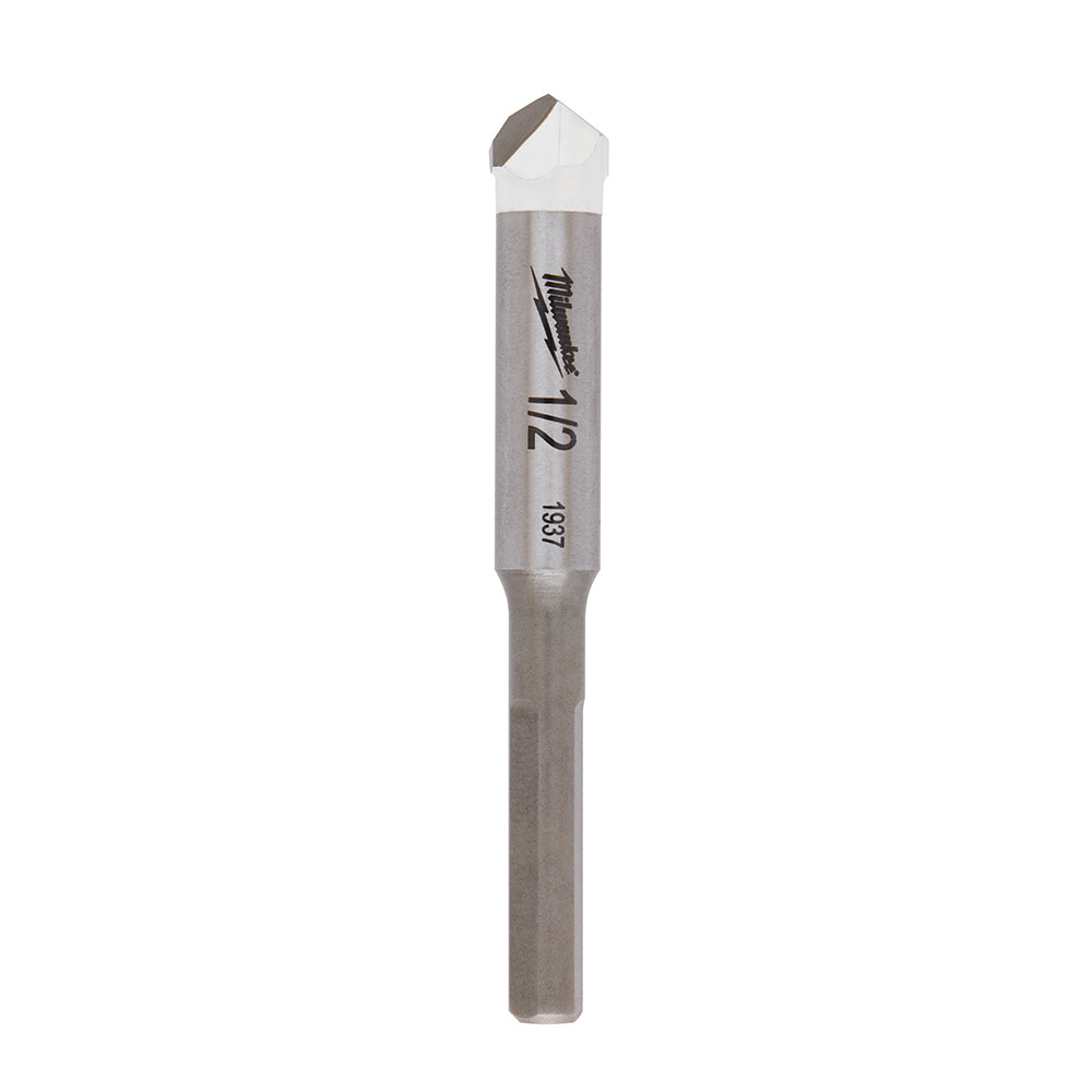 48-20-8995 Single Ended Jobber Length Drill Bit, 1/2 in Drill, 1/4 in 3-Flat Shank, 3-3/4 in OAL