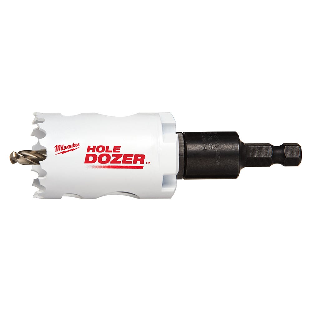 49-56-9671 Hole Dozer Hole Saw With Arbor, 1-3/8 in Dia, 1-5/8 in D Cutting