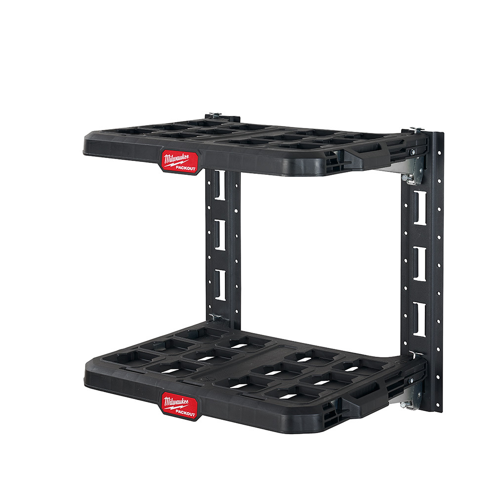 48-22-8480 PACKOUT Racking Kit, 50 lb Capacity, Polymer, Black