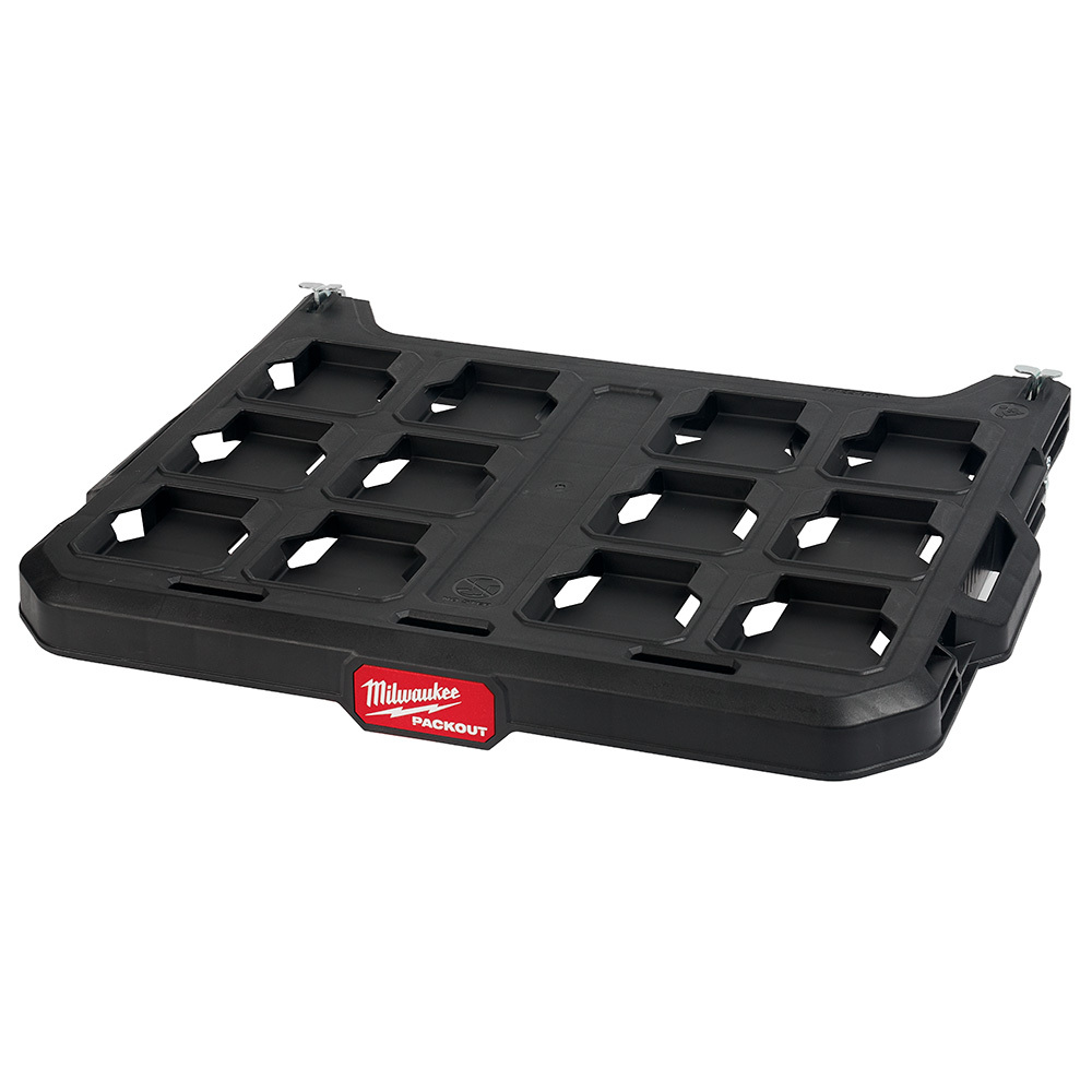 48-22-8481 PACKOUT Racking Shelf, 50 lb Capacity, Polymer, Black