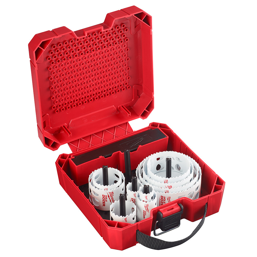 49-22-4037 Hole Dozer Electricians Hole Saw Kit, 13 Pieces, Bi-Metal, Thermoset Coated