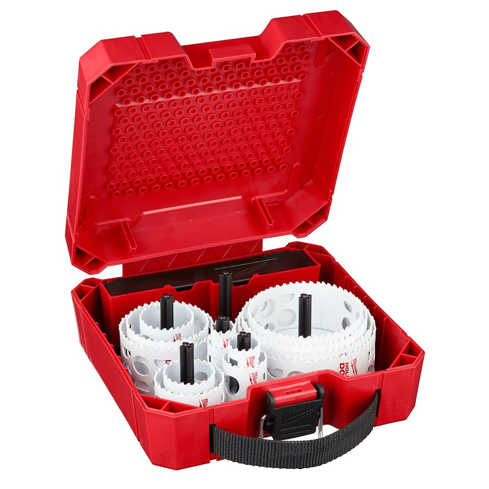 49-22-4170 Hole Dozer Hole Saw Kit, 20 Pieces, Bi-Metal, Thermoset Coated