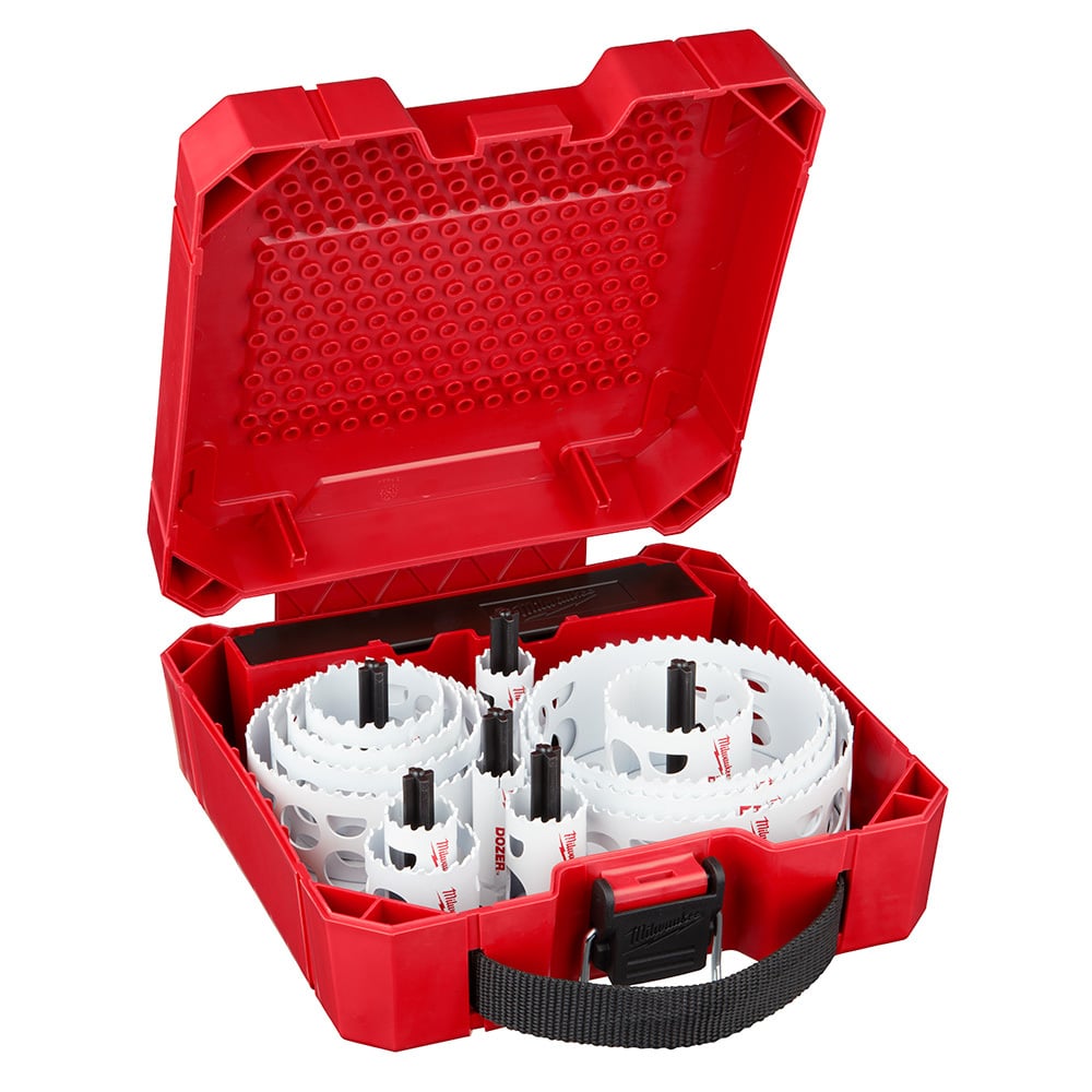 49-22-4171 Hole Dozer Hole Saw Kit, 21 Pieces, Bi-Metal, Thermoset Coated