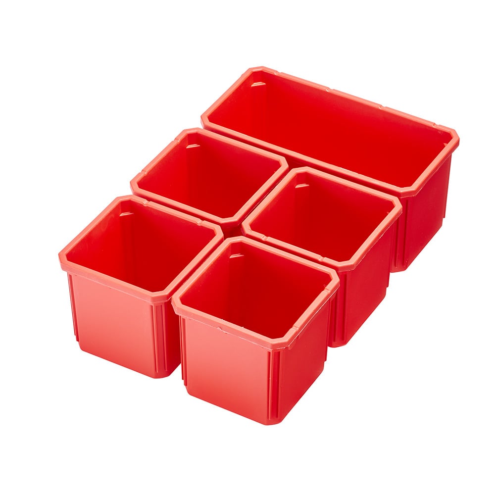 31-01-0501 Bin Kit, For Use With 48-22-8030/48-22-8430/48-22-8435 Organizer and 200 cu-in Insert Tray, Polymer, Black