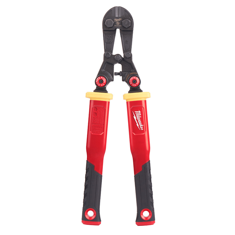 48-22-4218 Bolt Cutter, 3/8 in at 42 HRC Cutting, 21 in OAL
