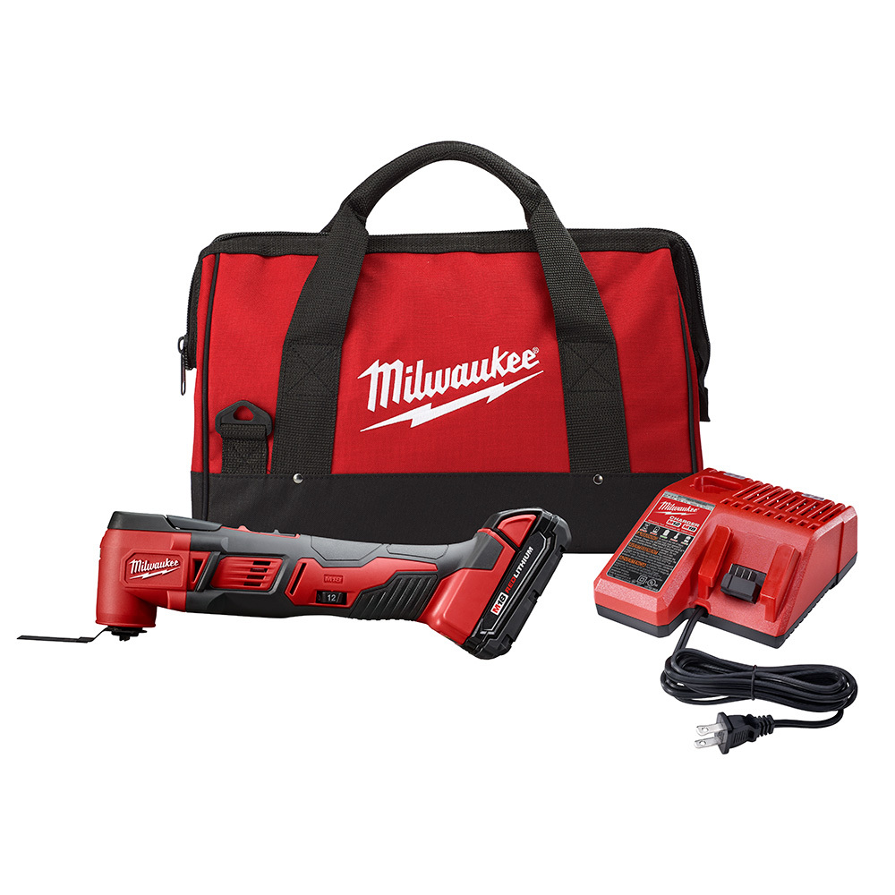2626-21CP Cordless Oscillating Multi-Tool Kit, 18000 opm Speed, 18 V, Li-Ion Battery, 1 Batteries