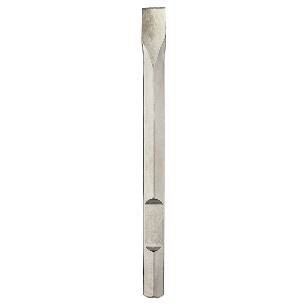 48-62-4006 MX Fuel Narrow Tip Chisel, For Use With MX FUEL Corded Electric Breaker Hammer, 16 in OAL, 1-1/8 in Dia Bit