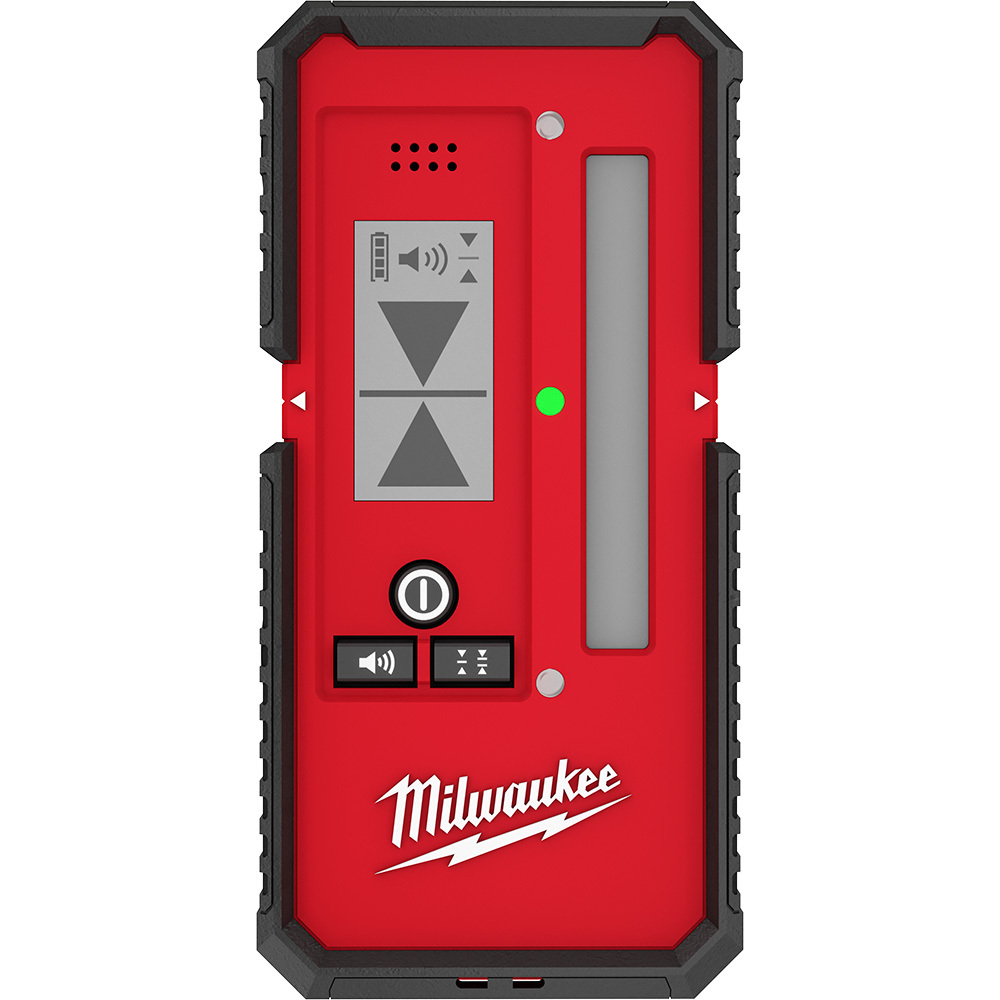 48-35-1211 Laser Line Detector, For Use With Cross Line and Plane Laser, 165 ft, Reinforced Nylon, Red