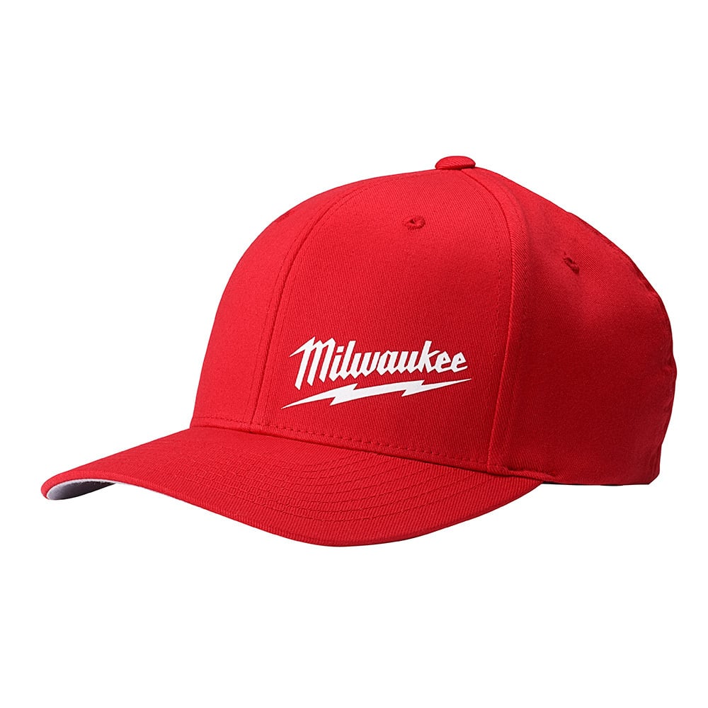 504R-SM FlexFit Lightweight Unisex Fitted Hat, S/M, Red, 63% Polyester, 34% Cotton, 3% Spandex